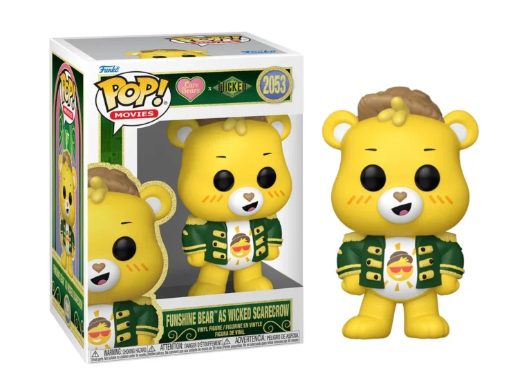 Funko Pop! Animation: WICKED CARE BEARS – Funshine Bear as Wicked Scarecrow (2053)