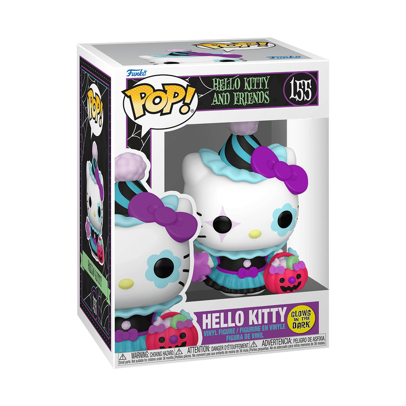 Funko Pop! Hello Kitty - Spooky Hello Kitty (155) GITD w/ Chase - Afbeelding 2