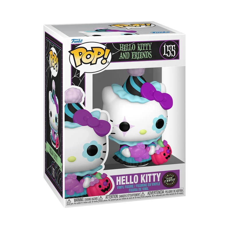 Funko Pop! Hello Kitty - Spooky Hello Kitty (155) GITD w/ Chase - Afbeelding 6