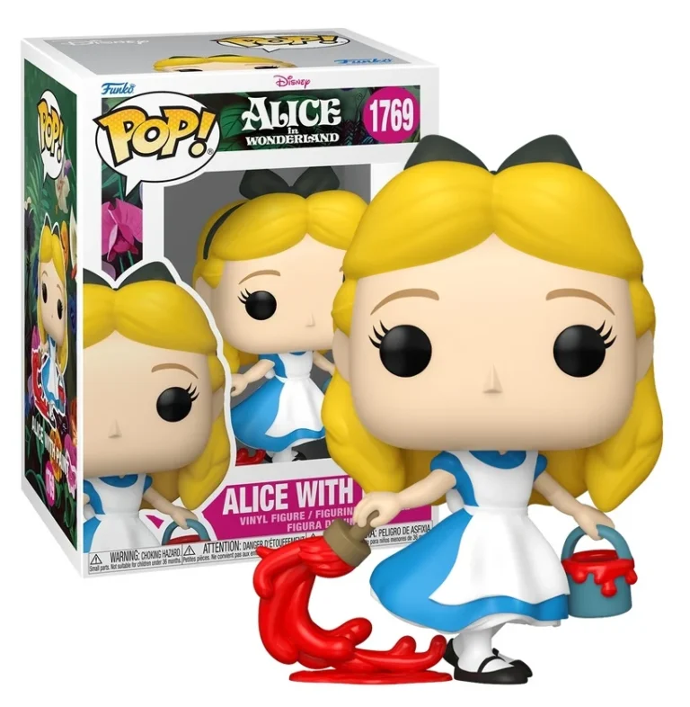 Funko Pop! - Disney - ALICE IN WONDERLAND - Alice with Paint (1769)