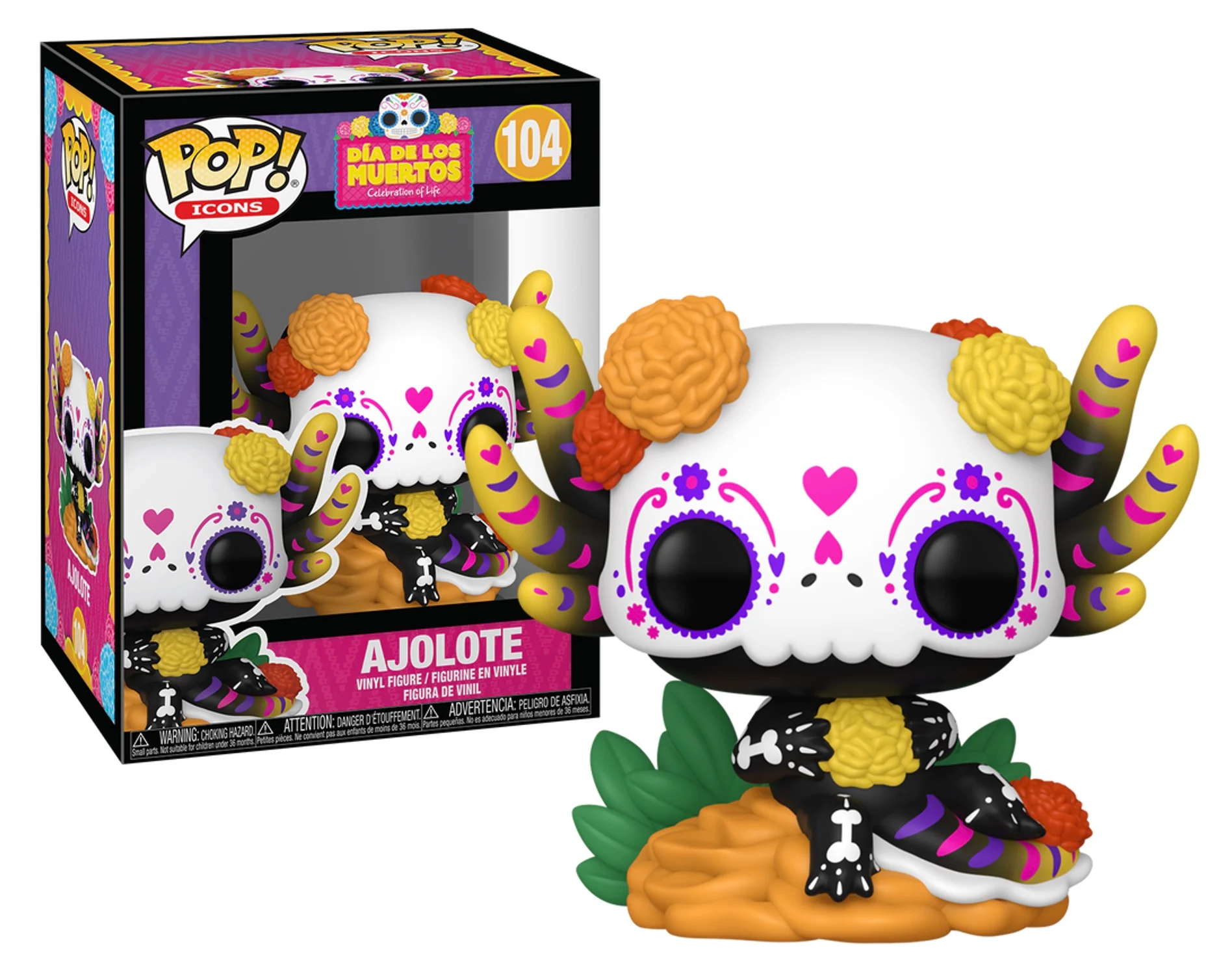 Funko Pop! Icons - DIA DE LOS MUERTOS - Axolotl (104)