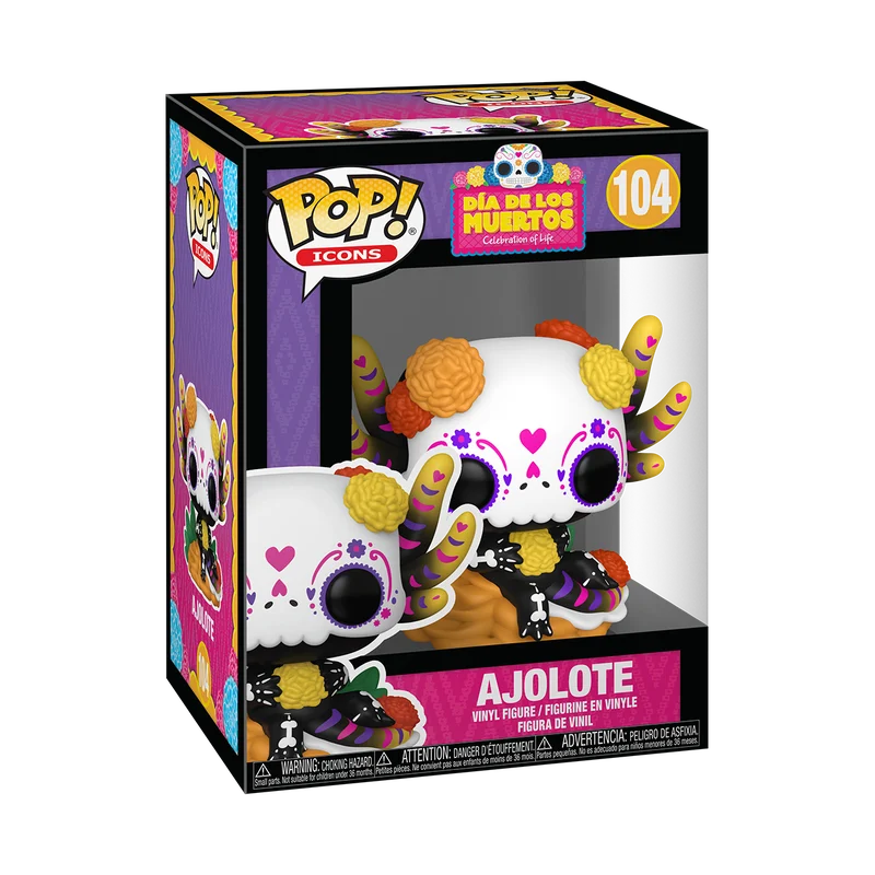 Funko Pop! Icons - DIA DE LOS MUERTOS - Axolotl (104) - Afbeelding 3