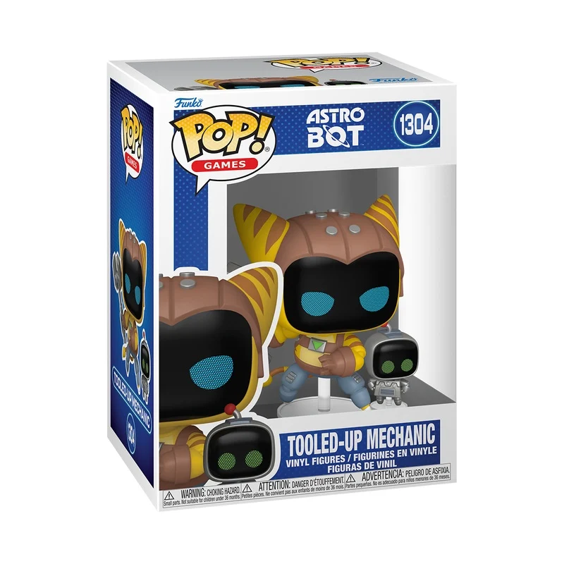 Funko Pop! Games: ASTRO BOT - Tooles-Up Mechanic (1304) - Afbeelding 2