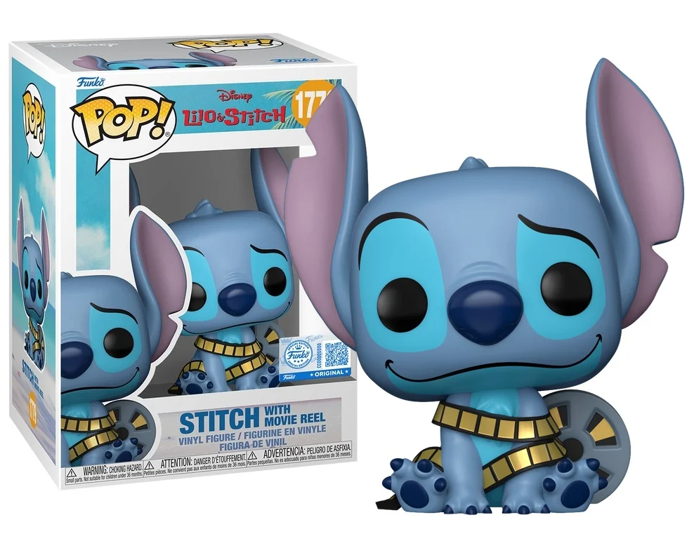Funko Pop! Lilo & Stitch: Stitch with movie reel (1778)