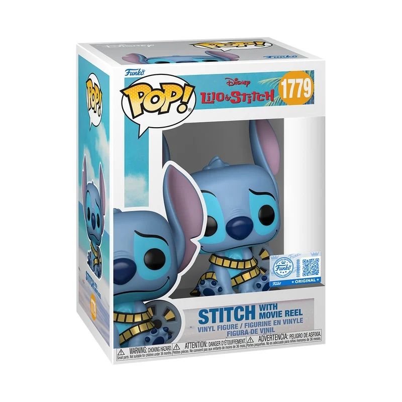 Funko Pop! Lilo & Stitch: Stitch with movie reel (1778) - Afbeelding 2